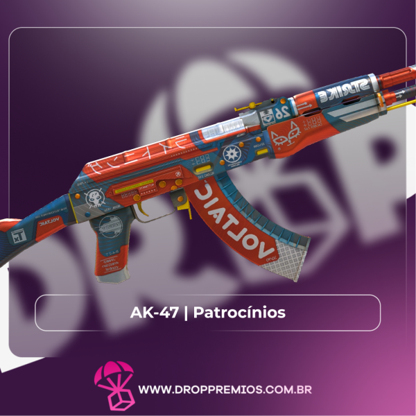 0404 PRÊMIO - AK-47 | Patrocínios (Testada em Campo)